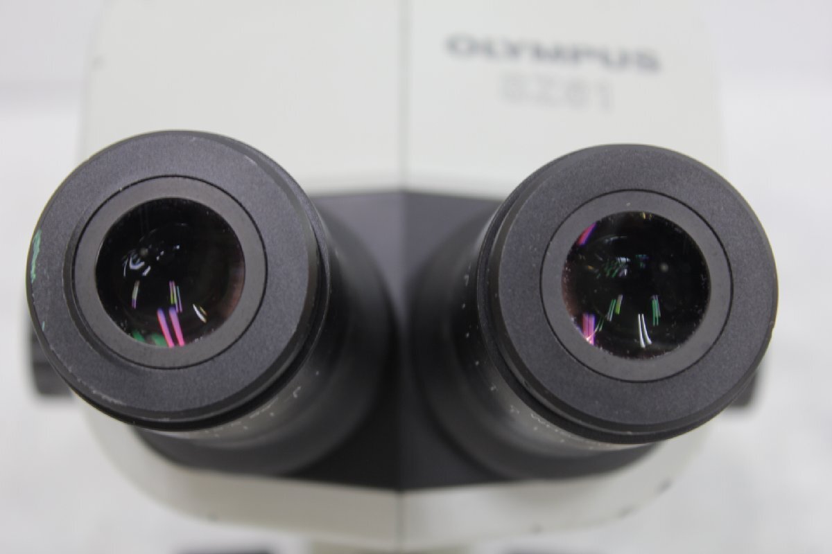 Olympus SZ61 Stereo Microscope SZ2-STB3 WHSZ20X-H/12.5 110AL0.5X-2 WD200 (for parts or not working) [n1242948652]