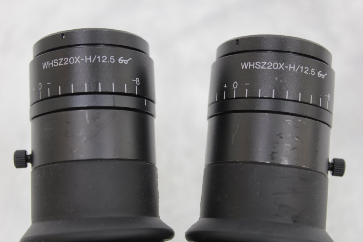 Olympus SZ61 Stereo Microscope SZ2-STB3 WHSZ20X-H/12.5 110AL0.5X-2 WD200 (for parts or not working) [n1242948652]