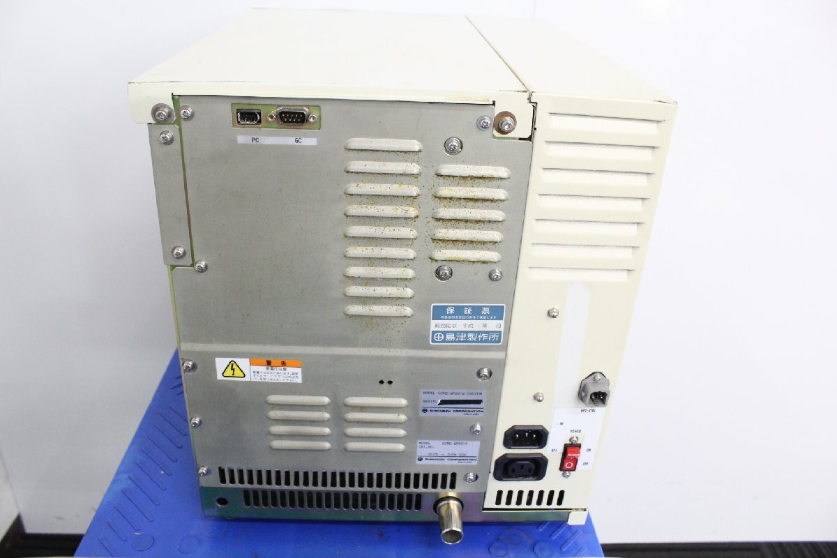 Shimadzu GCMS-QP2010 Gas Chromatograph Mass Spectrometer 100V (for parts or not working) [h1243004322]