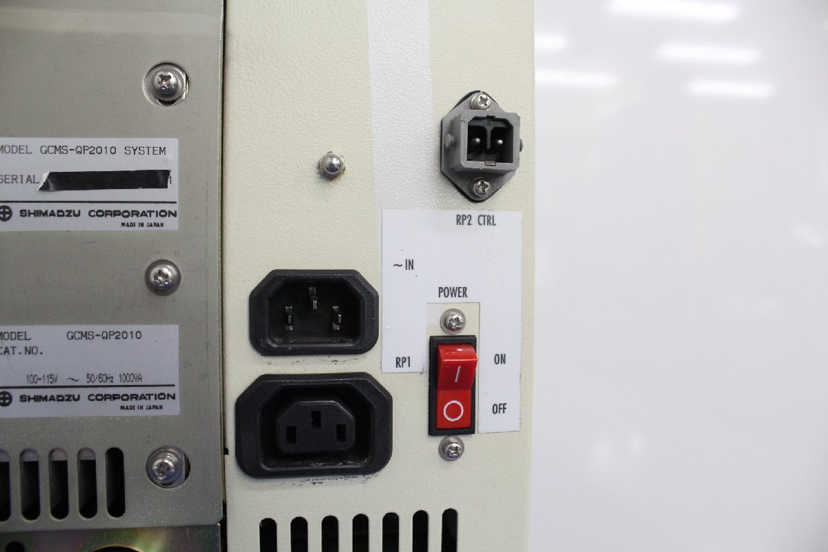 Shimadzu GCMS-QP2010 Gas Chromatograph Mass Spectrometer 100V (for parts or not working) [h1243004322]