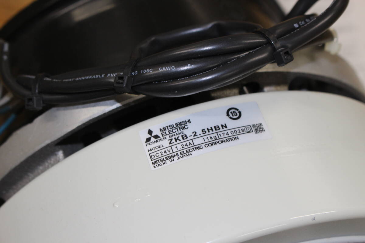 Mitsubishi Electric ZKB-2.5HBN Powder Brake 25N·m DC24V [h1243269484]