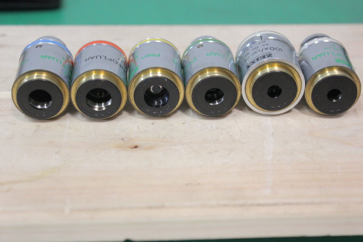 Carl Zeiss EL-Einsatz Microscope with 6 Objective Lenses 100V (for parts or not working) [l1243313364]