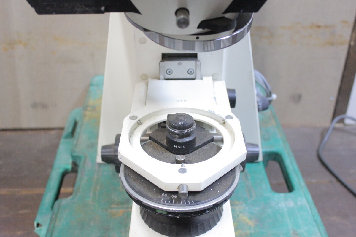 Carl Zeiss EL-Einsatz Microscope with 6 Objective Lenses 100V (for parts or not working) [l1243313364]
