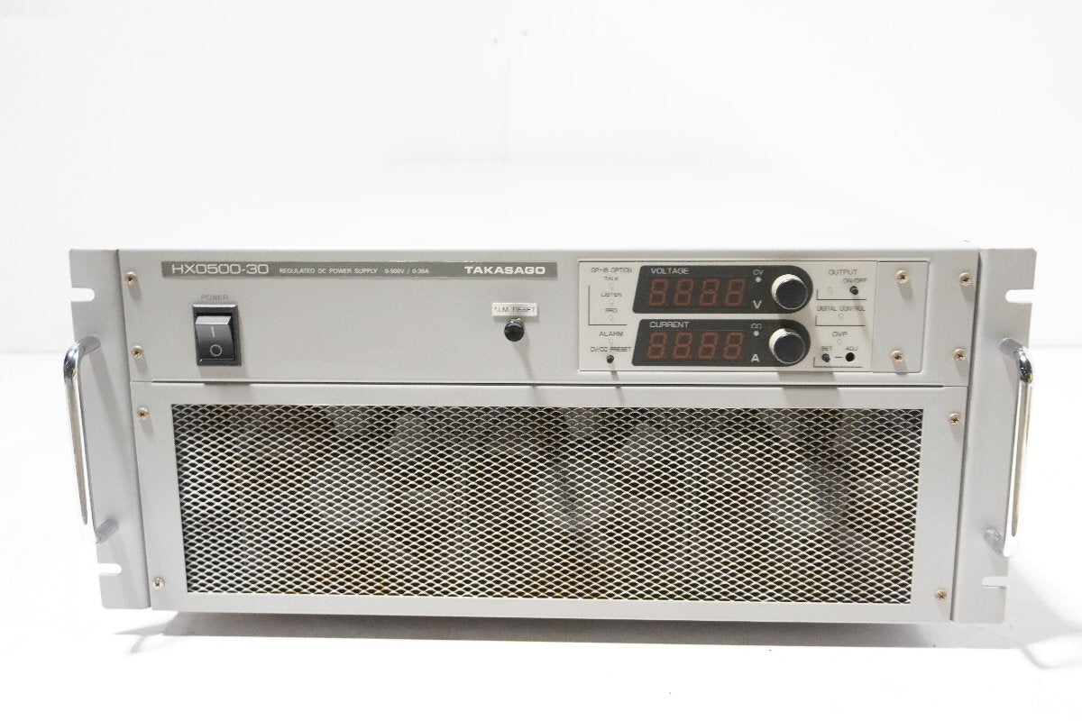 Takasago HX0500-30 Regulated DC Power Supply 0-500V / 0-30A [t1244196950]