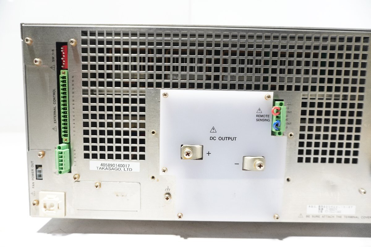 Takasago HX0500-30 Regulated DC Power Supply 0-500V / 0-30A [t1244196950]