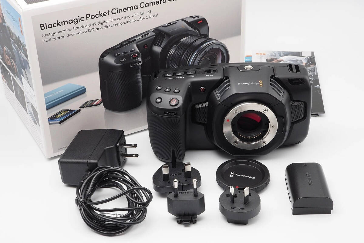 Blackmagic Design Pocket Cinema Camera 4K Micro Four Thirds Mount [b1244451103]