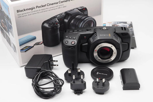Blackmagic Design Pocket Cinema Camera 4K Micro Four Thirds Mount [b1244451103]