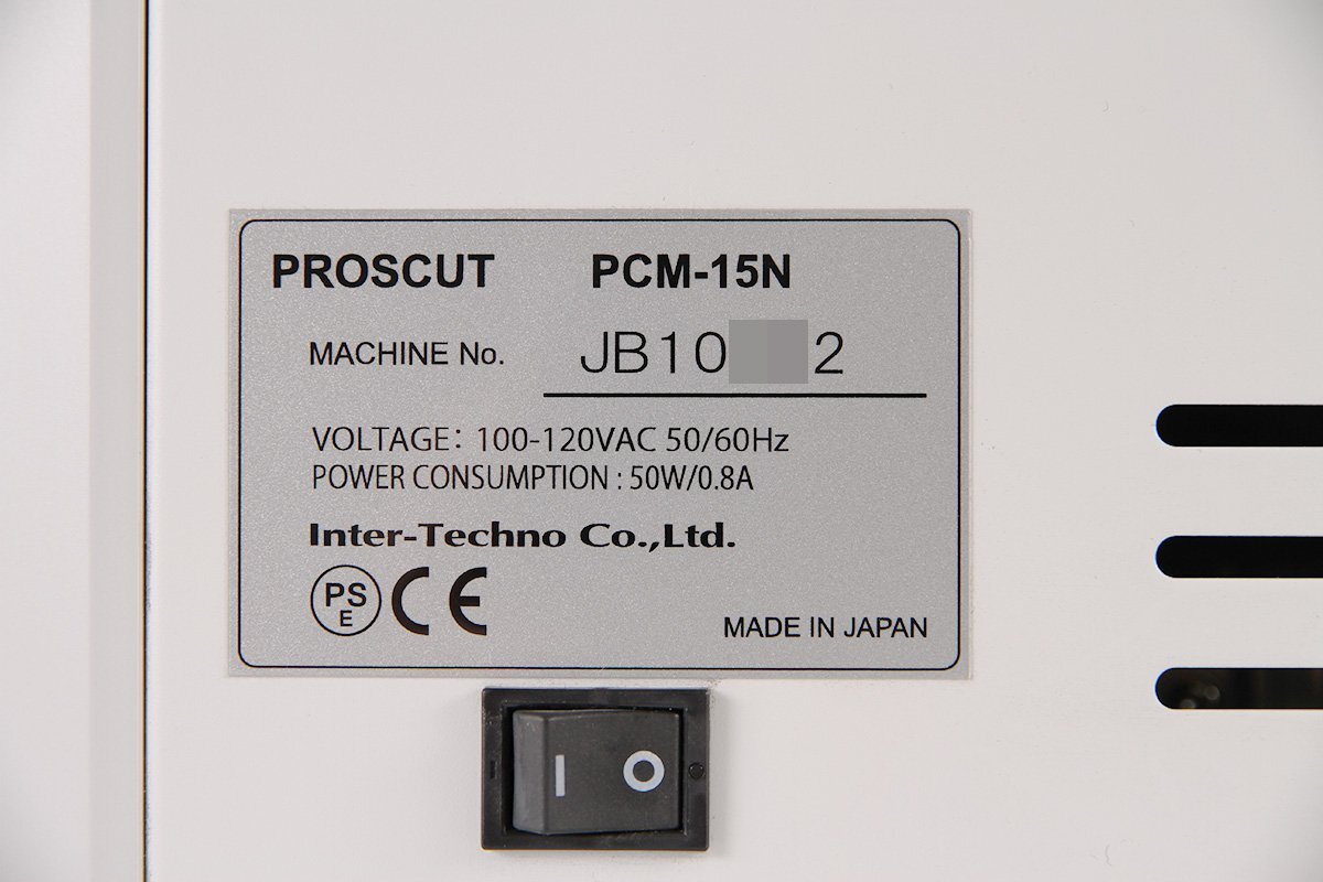 Carl Manufacturing PCM-15N Business Card Cutter with Slitter Unit (PM2) [l1245007146]