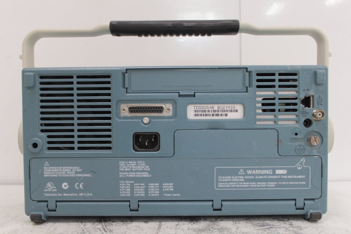 Tektronix TDS3054B Digital Oscilloscope 500MHz 5GS/s 4 Channels (for parts or not working) [s1245873187]
