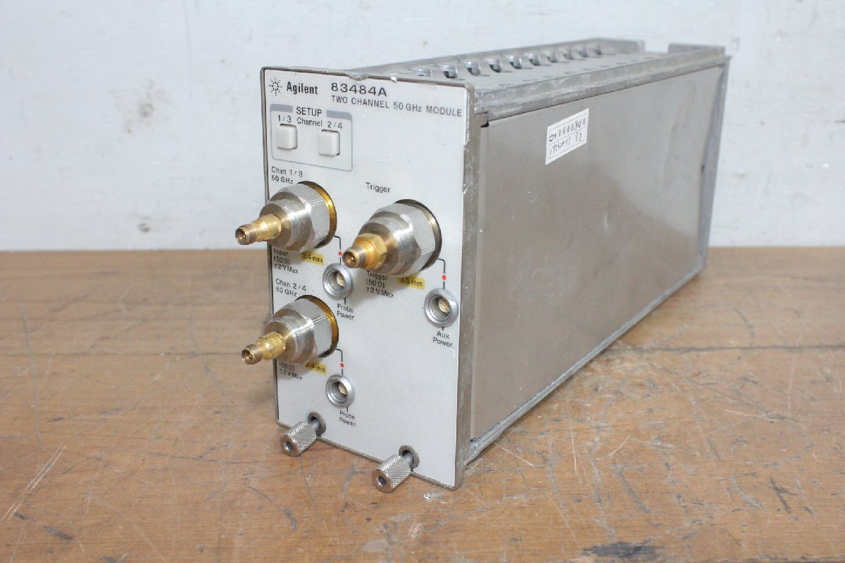 Agilent 83484A Two Channel 50GHz Module (for parts or not working) [m1245874044]
