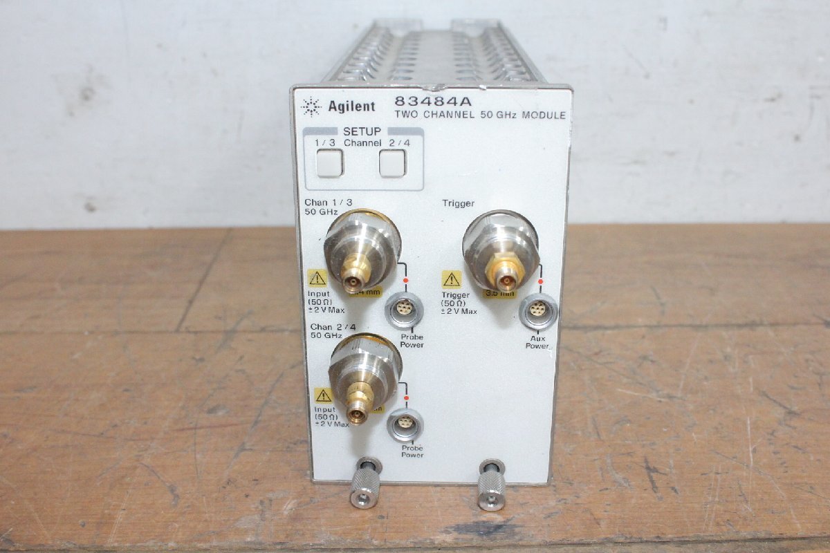 Agilent 83484A Two Channel 50GHz Module (for parts or not working) [m1245874044]