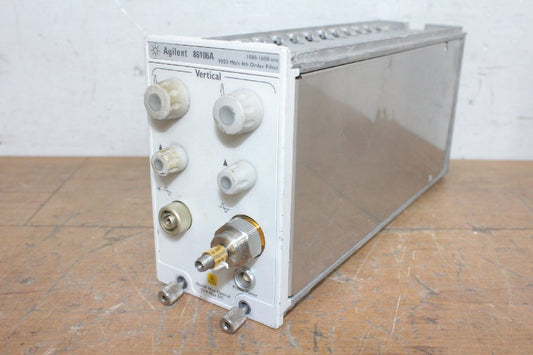 Agilent 86106A Electrical Plugin Module 1000-1600nm 9953 Mb/s 4th Order Filter (for parts or not working) [w1245872304]