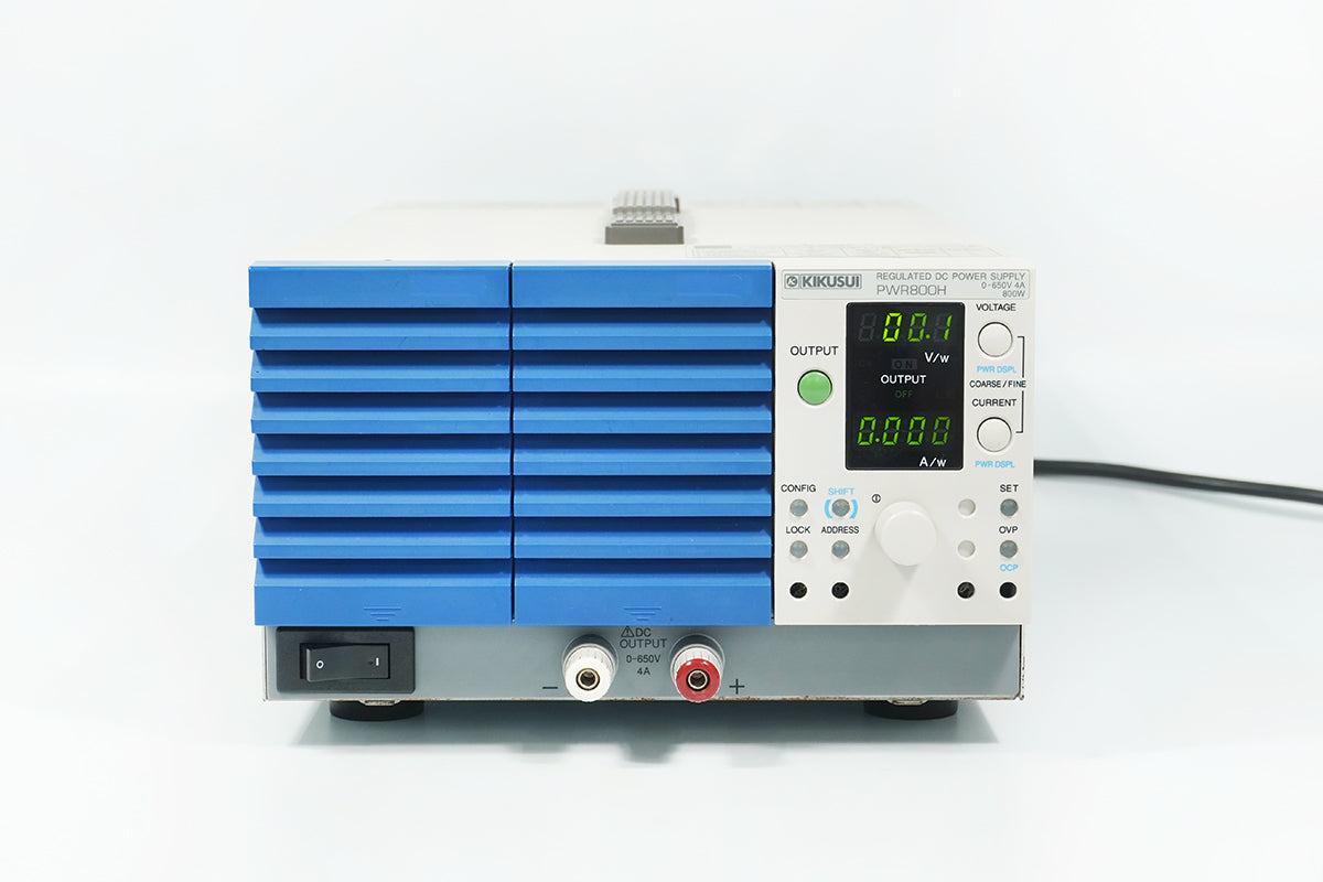 Kikusui PWR800H Regulated DC Power Supply 0-650V 0-4A 800W [e1246369938]