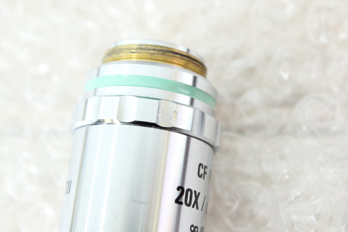Nikon CF Plan 20X/0.40 DI ∞/0 EPI WD 4.7 Objective Lens (for parts or not working) [s1246802679]