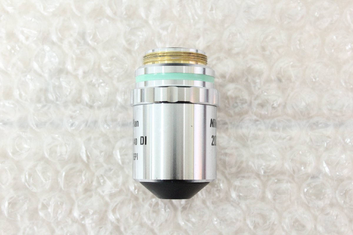 Nikon CF Plan 20X/0.40 DI ∞/0 EPI WD 4.7 Objective Lens (for parts or not working) [s1246802679]