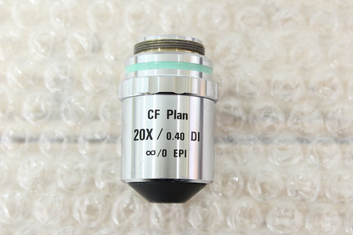 Nikon CF Plan 20X/0.40 DI ∞/0 EPI WD 4.7 Objective Lens (for parts or not working) [k1246795879]