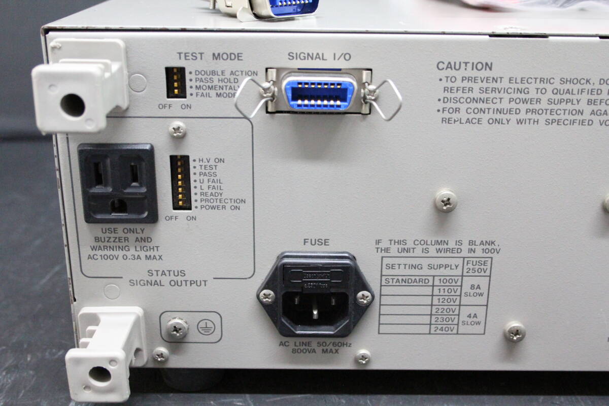 KIKUSUI TOS5051 AC/DC High Voltage Tester with High Voltage Test Leads [b1247221622]