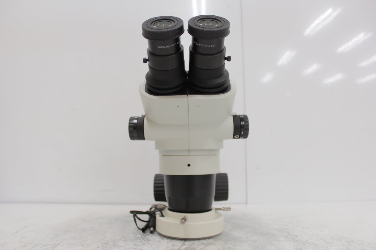 Olympus SZ61 Stereo Microscope with Objective Lens Eyepiece Lens LED Controller SZ2-STB2 WHS20X/12.5 GR10 (for parts or not working) [r1248318032]
