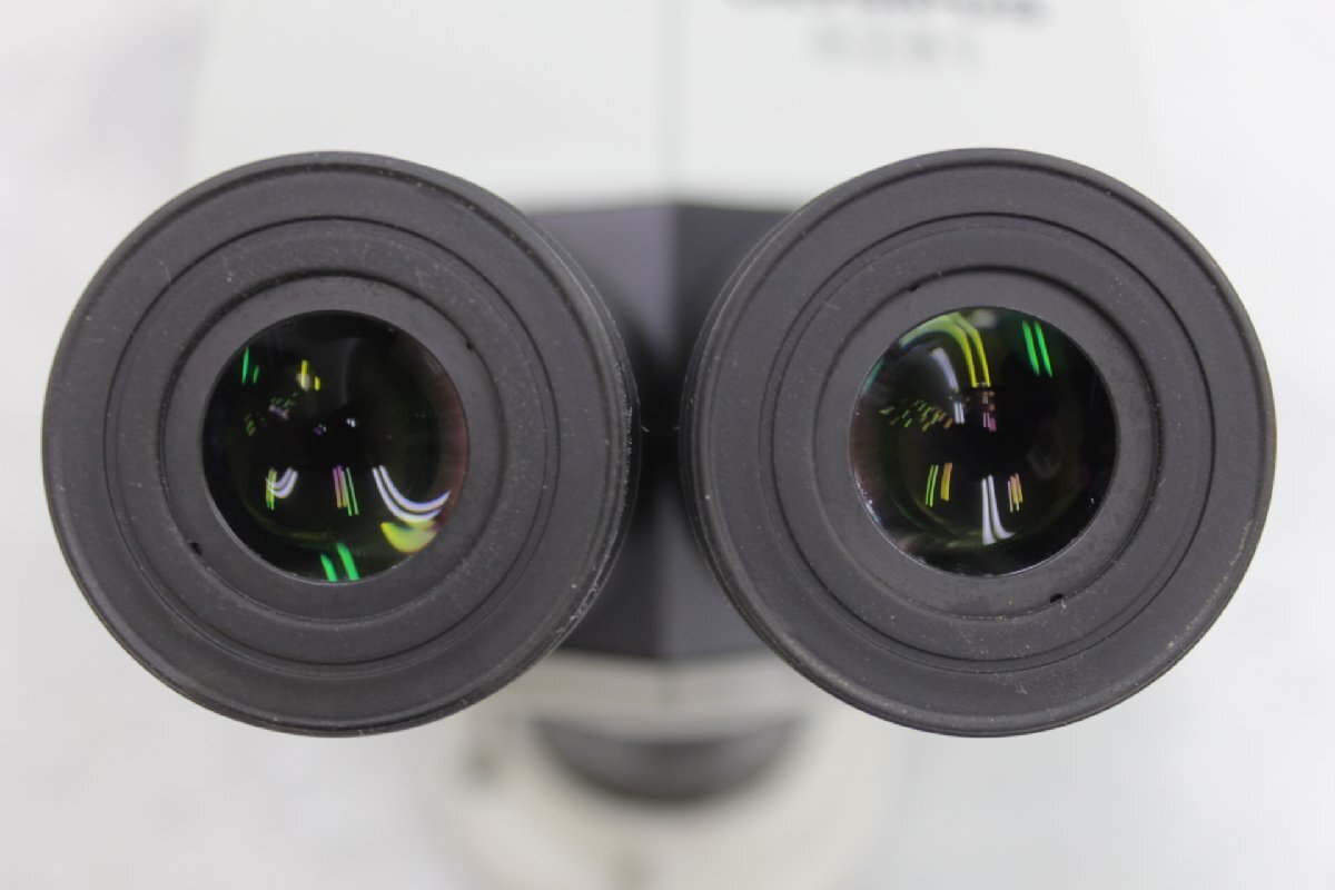 Olympus SZ61 Stereo Microscope with Objective Lens Eyepiece Lens LED Controller SZ2-STB2 WHS20X/12.5 GR10 (for parts or not working) [r1248318032]