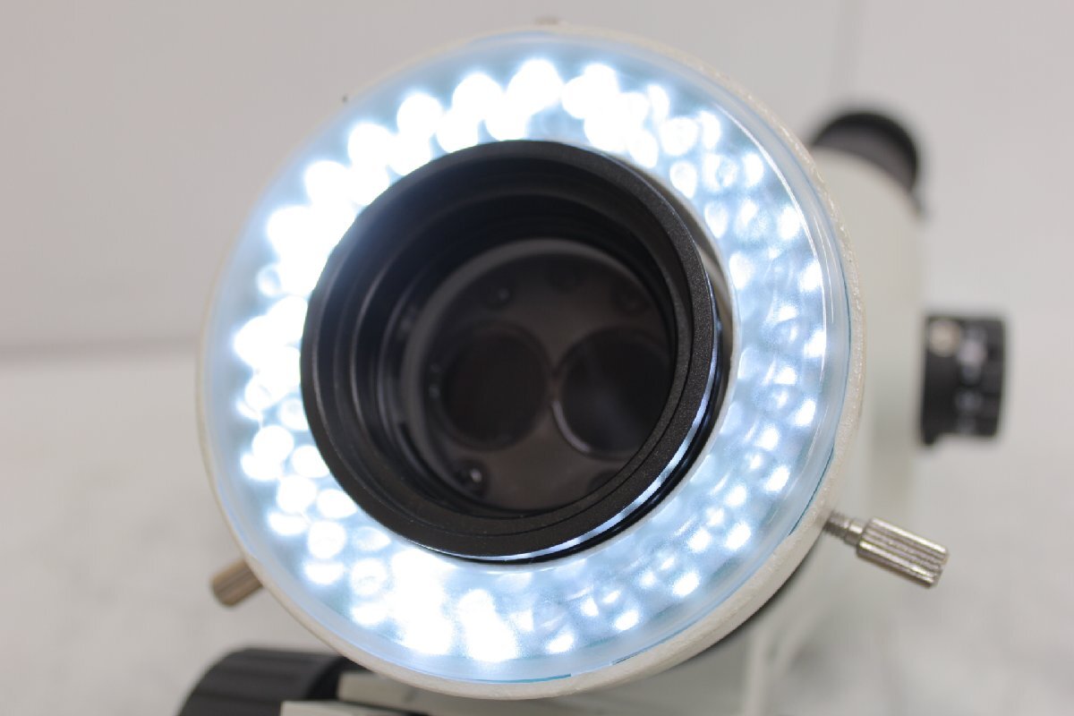 Olympus SZ61 Stereo Microscope with Objective Lens Eyepiece Lens LED Controller SZ2-STB2 WHS20X/12.5 GR10 (for parts or not working) [r1248318032]