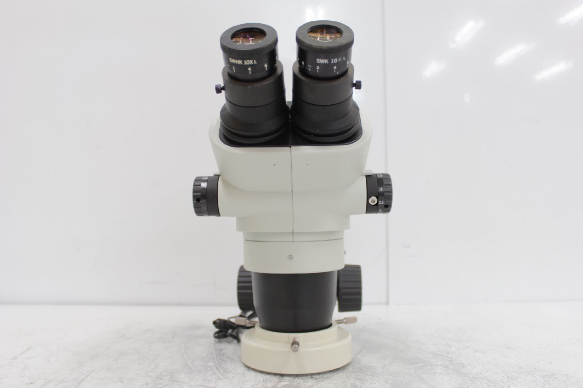 Olympus SZ61 Stereo Microscope with Objective and Eyepiece Lenses SZ2-STB2 SWHK10XL (for parts or not working) [u1248320817]
