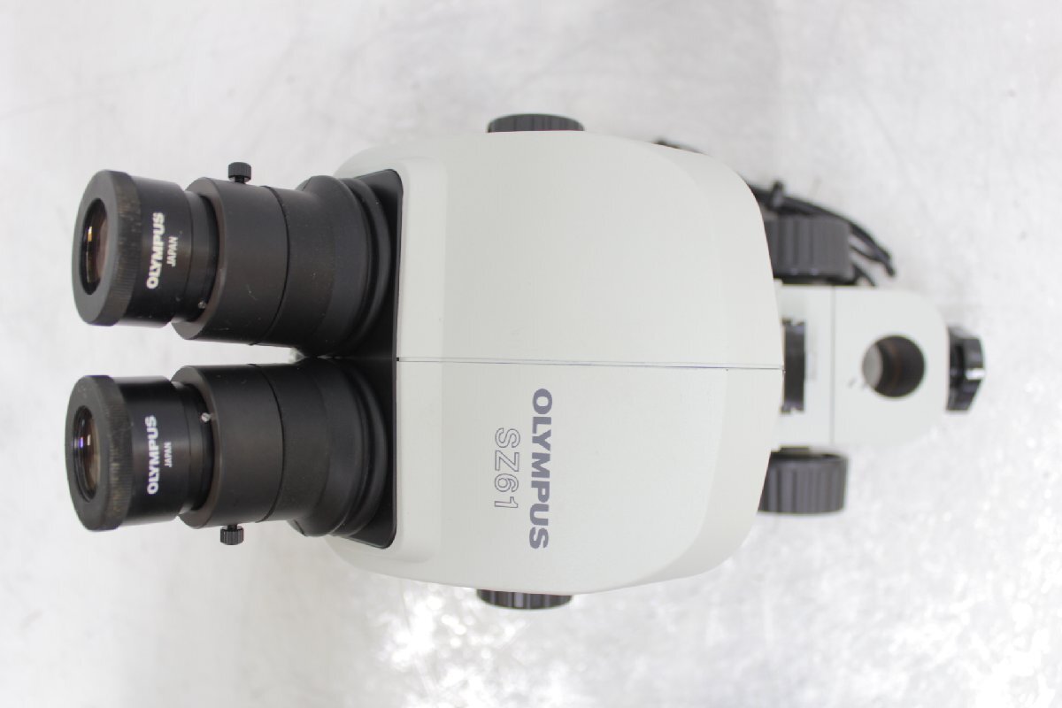 Olympus SZ61 Stereo Microscope with Objective and Eyepiece Lenses SZ2-STB2 SWHK10XL (for parts or not working) [u1248320817]