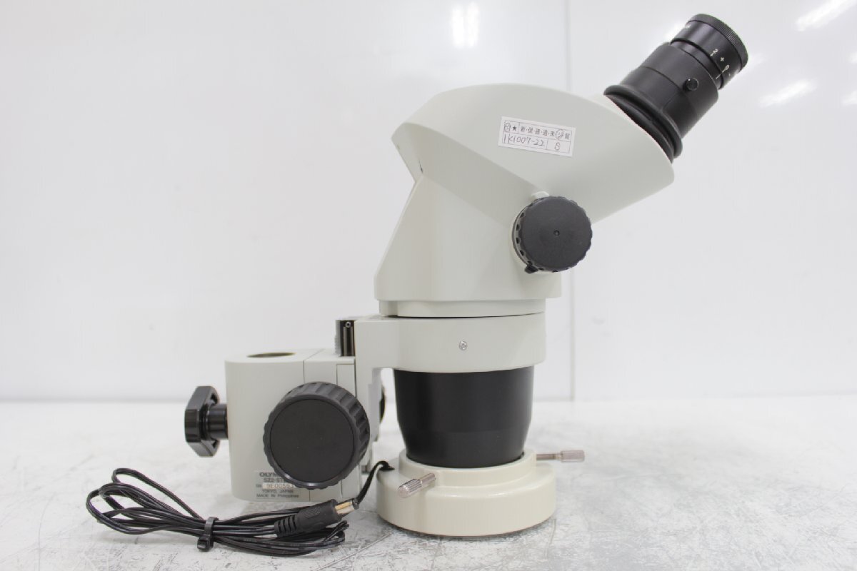 Olympus SZ61 Stereo Microscope with Objective and Eyepiece Lenses SZ2-STB2 SWHK10XL (for parts or not working) [u1248320817]