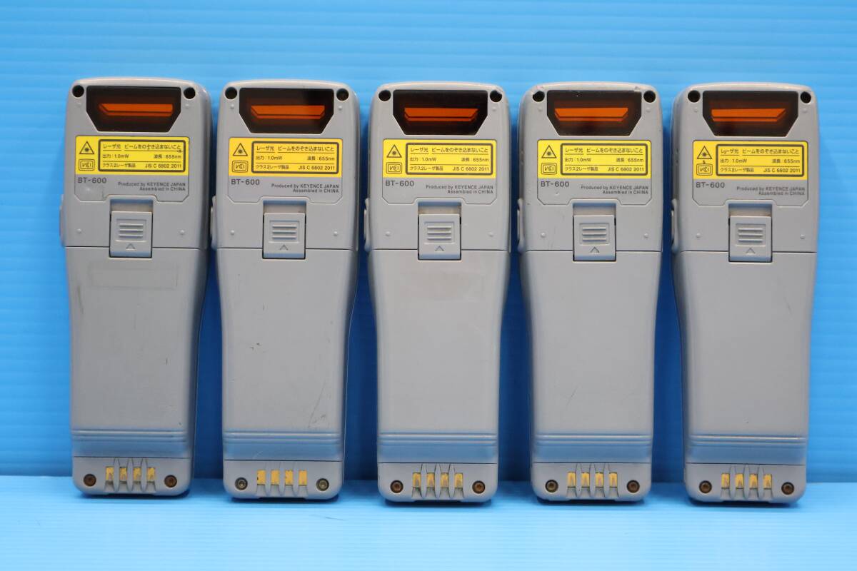Keyence BT-600 Barcode Handheld Terminal 5 Units [o1248346499]