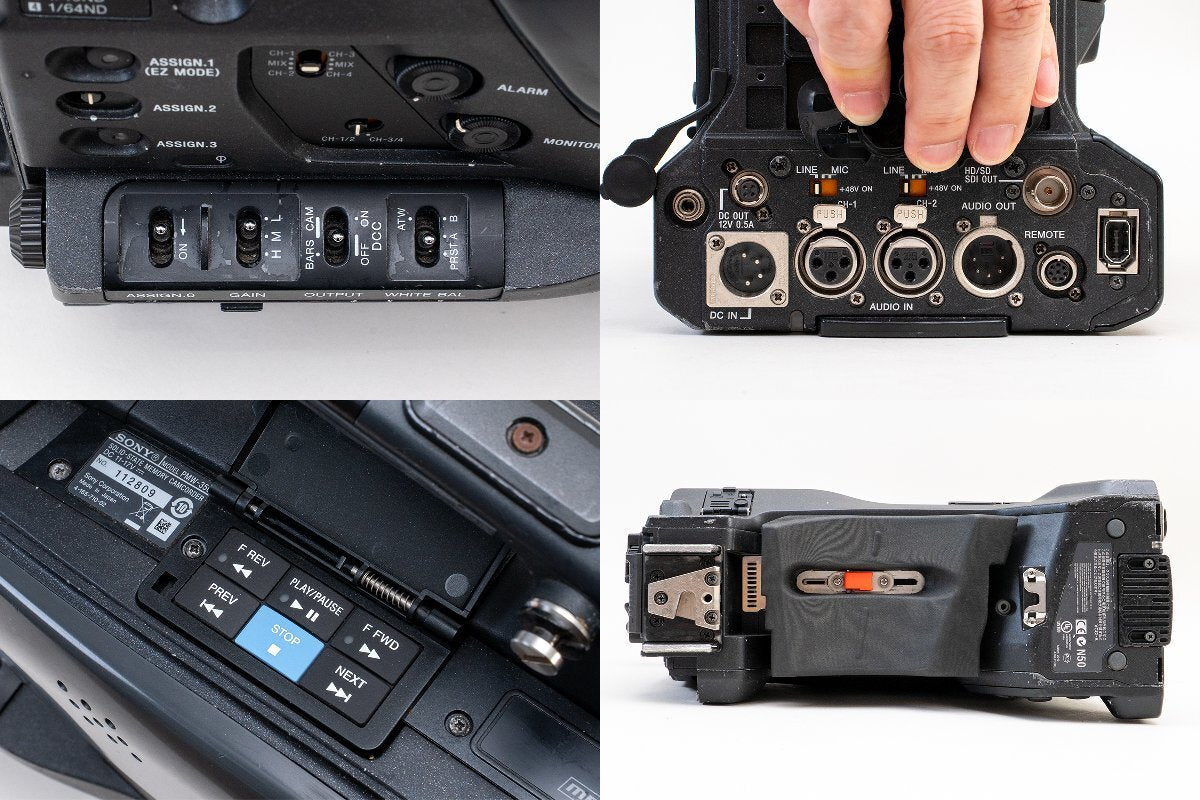 Sony PMW-350 Camcorder Junk Item (for parts or not working) [x1248815093]