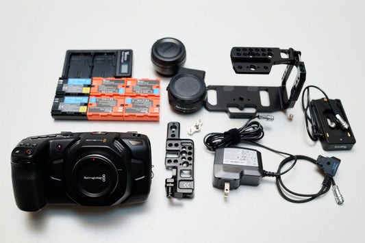 Blackmagic Pocket Cinema Camera 4K TILTA Flip Screen Modification with Mount Adapter [t1249322859]