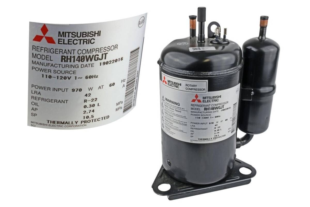 Mitsubishi Electric E12 289 900W Air Conditioner Rotary Compressor [m1198221614]