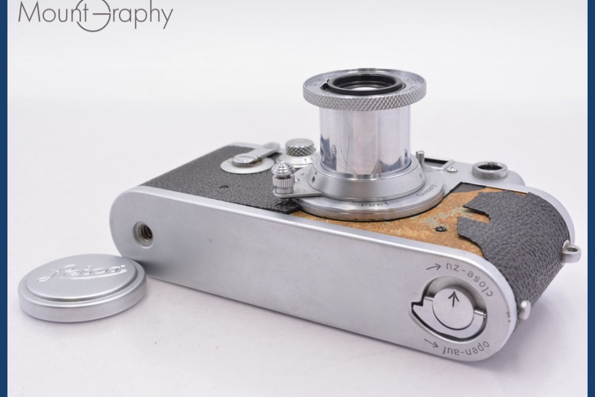 Leica IIIF RD Red Synchro Elmar 5cm F3.5 Camera Case Front Cap [e1211523223]