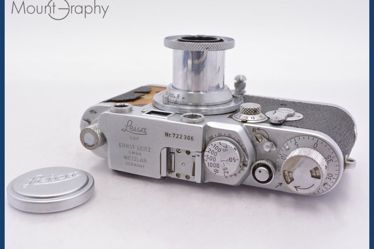 Leica IIIF RD Red Synchro Elmar 5cm F3.5 Camera Case Front Cap [e1211523223]