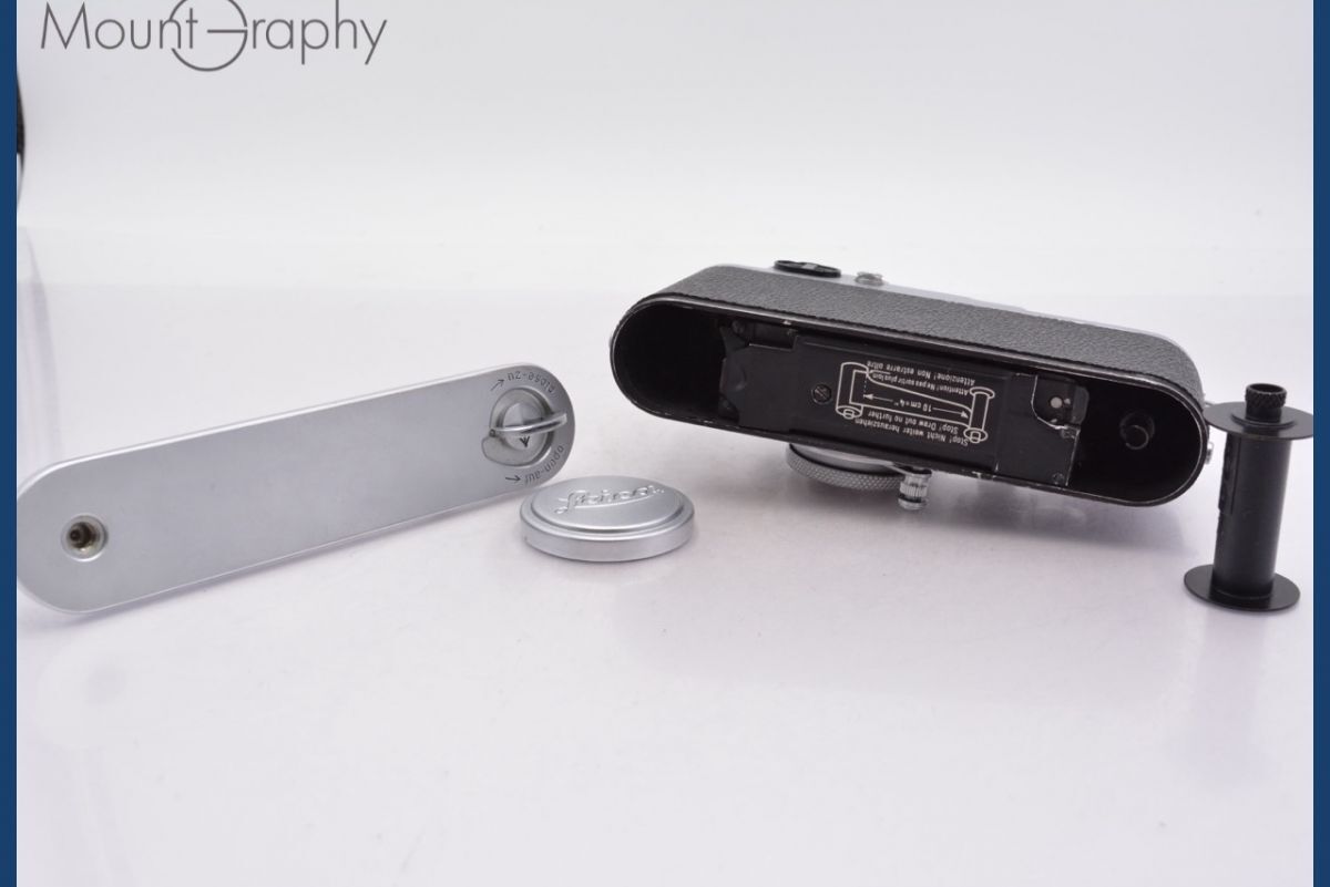 Leica IIIF RD Red Synchro + Elmar 5cm F3.5 Camera Case Front Cap [m1215581197]