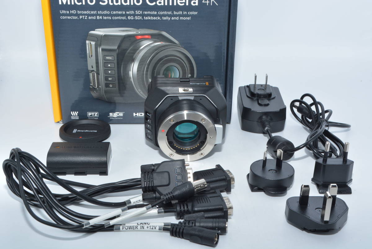 Blackmagic Design Micro Studio Camera 4K Micro Four Thirds Mount [w1124189975]