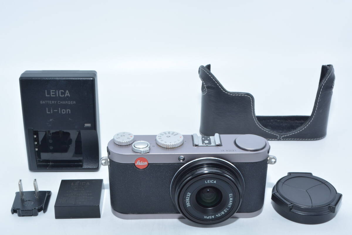 240967★Superb★Leica Digital Camera Leica X1 12.2 million pixels Steel Gray 18420 [x1156548416]