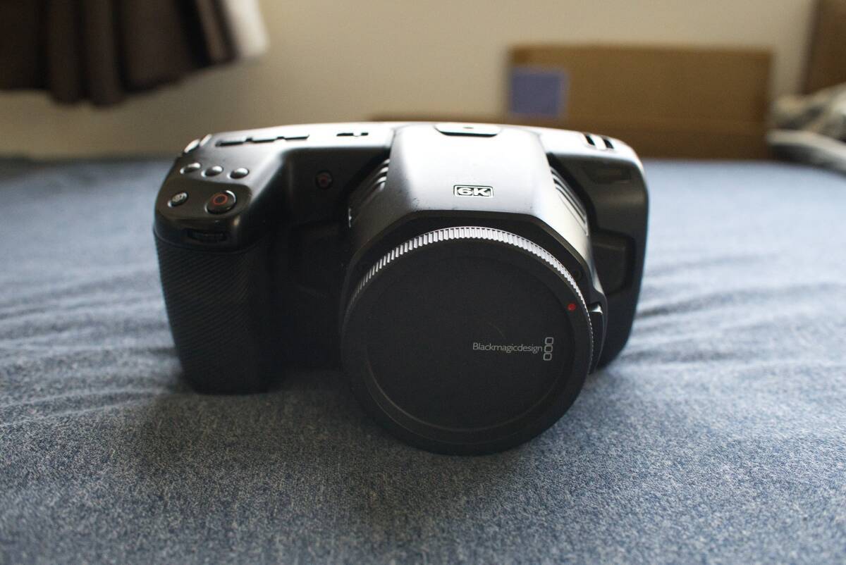 Blackmagic Design BMPCC 6K Camera Bundle with Cage, Sensor, Touch Panel [f1159177338]