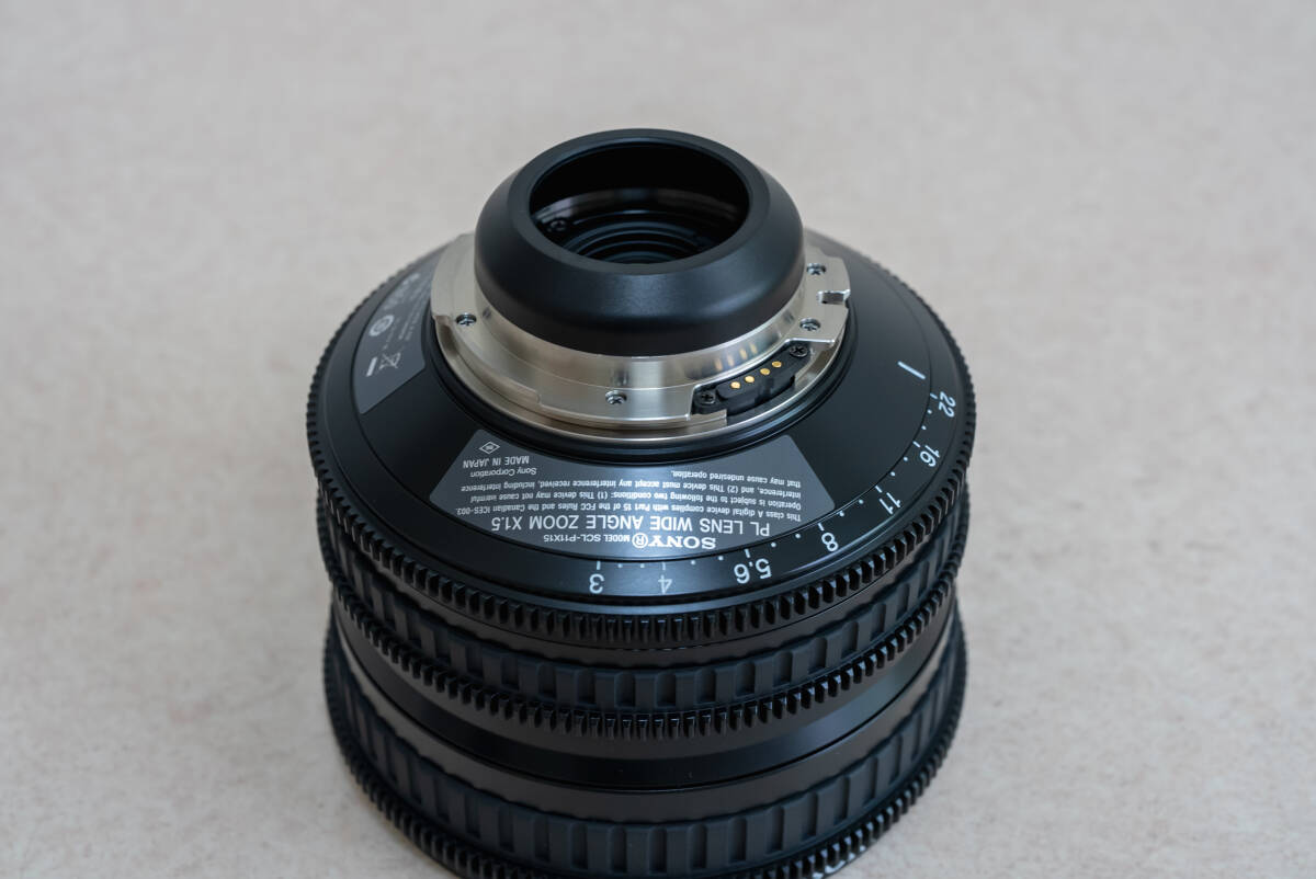 SONY SCL-P11X15 PL Mount Wide Angle Zoom Lens [m1162260473]