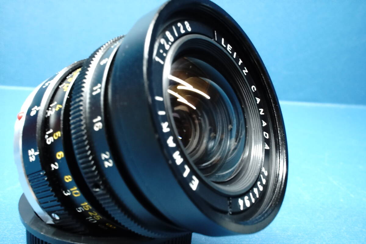 Leica Elmarit M 28mm f2.8 Ver.2 Manual Focus Lens [e1198938226]