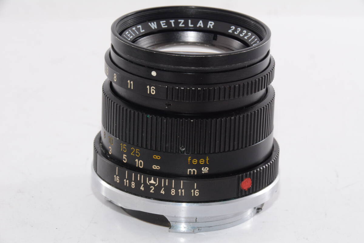 Leica Summicron 50mm F2 2nd Generation Lens [x1215950933]
