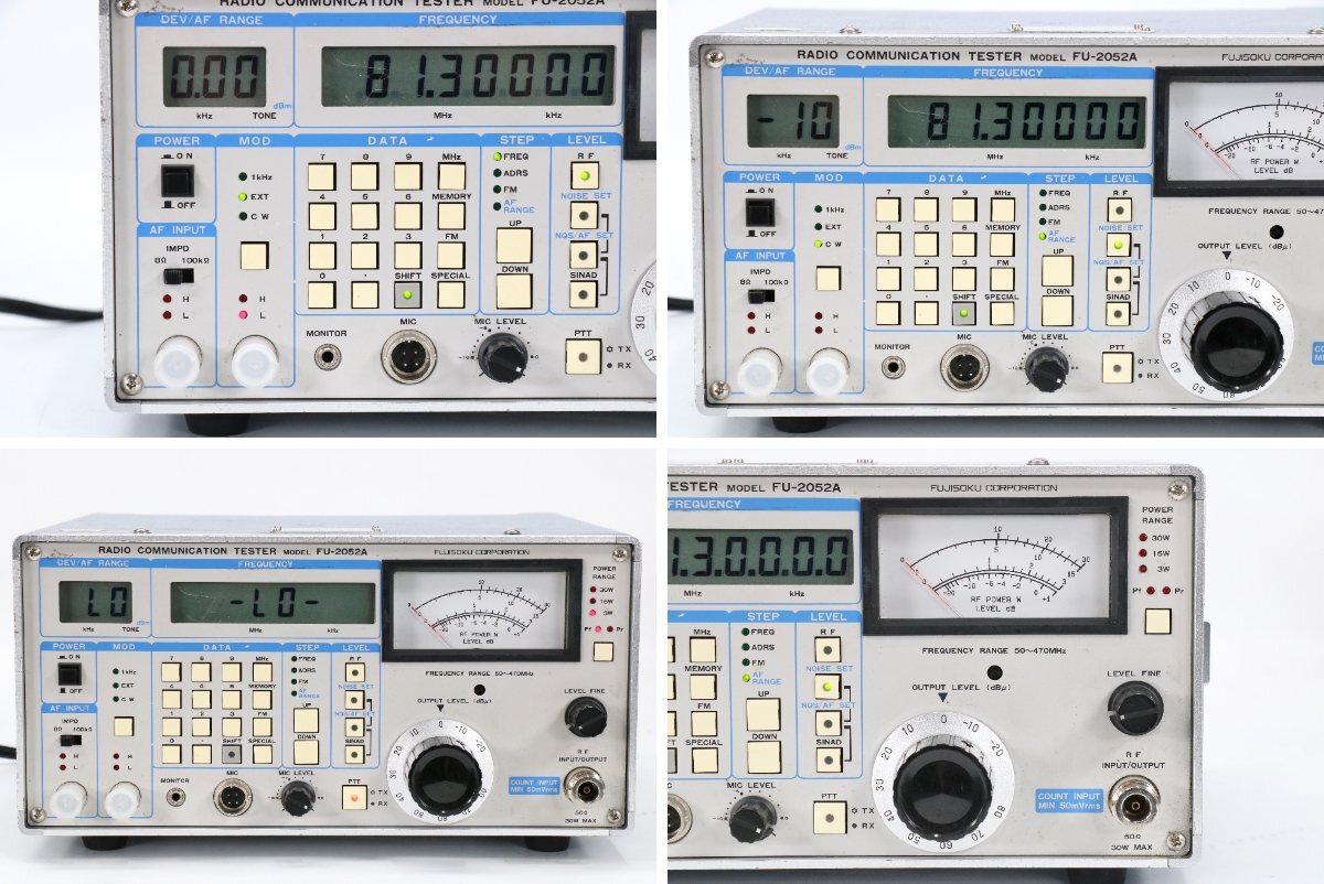 Fujisoku FU-2052A-01 Radio Tester High Frequency Measuring Instrument [m1217715542]
