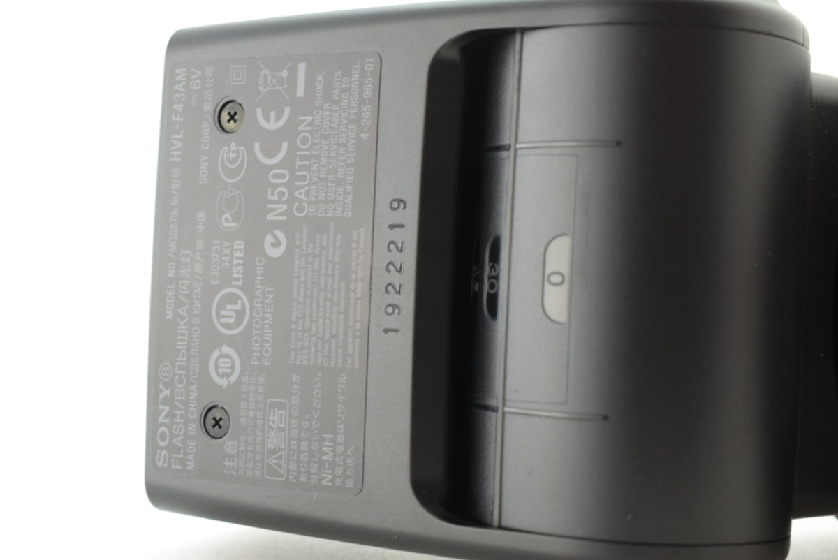 SONY HVL-F43AM Strobe [p1240726968]