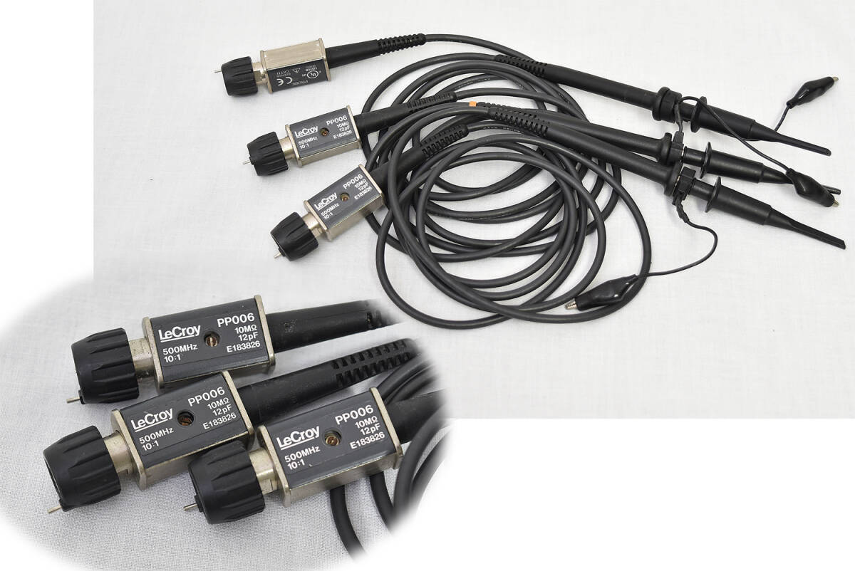 IWATSU-LeCroy DS-4354M Digital Oscilloscope 500MHz 4CH with 3 LeCroy Probes PP006 (as-is) [w1244302075]