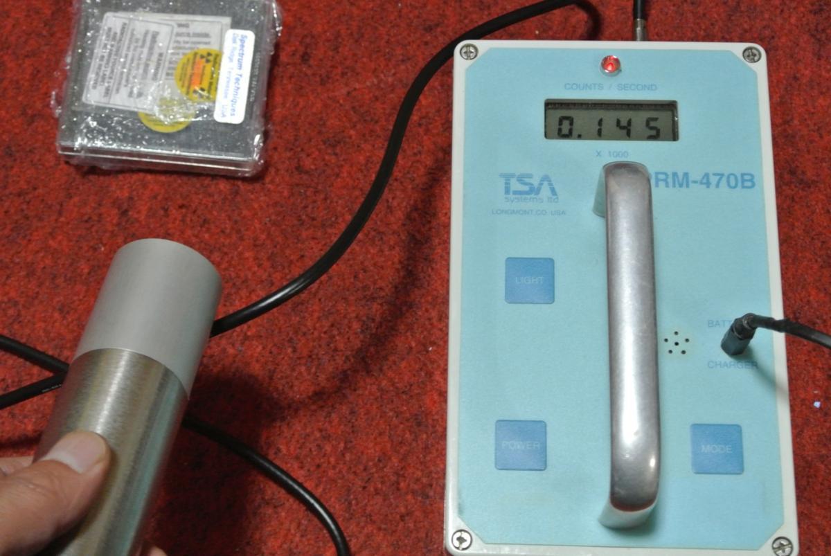 TSA PRM-470B Geiger Counter with 1.5X2 inch nal(TI) SCIONIX Scintillator [j1053936093]