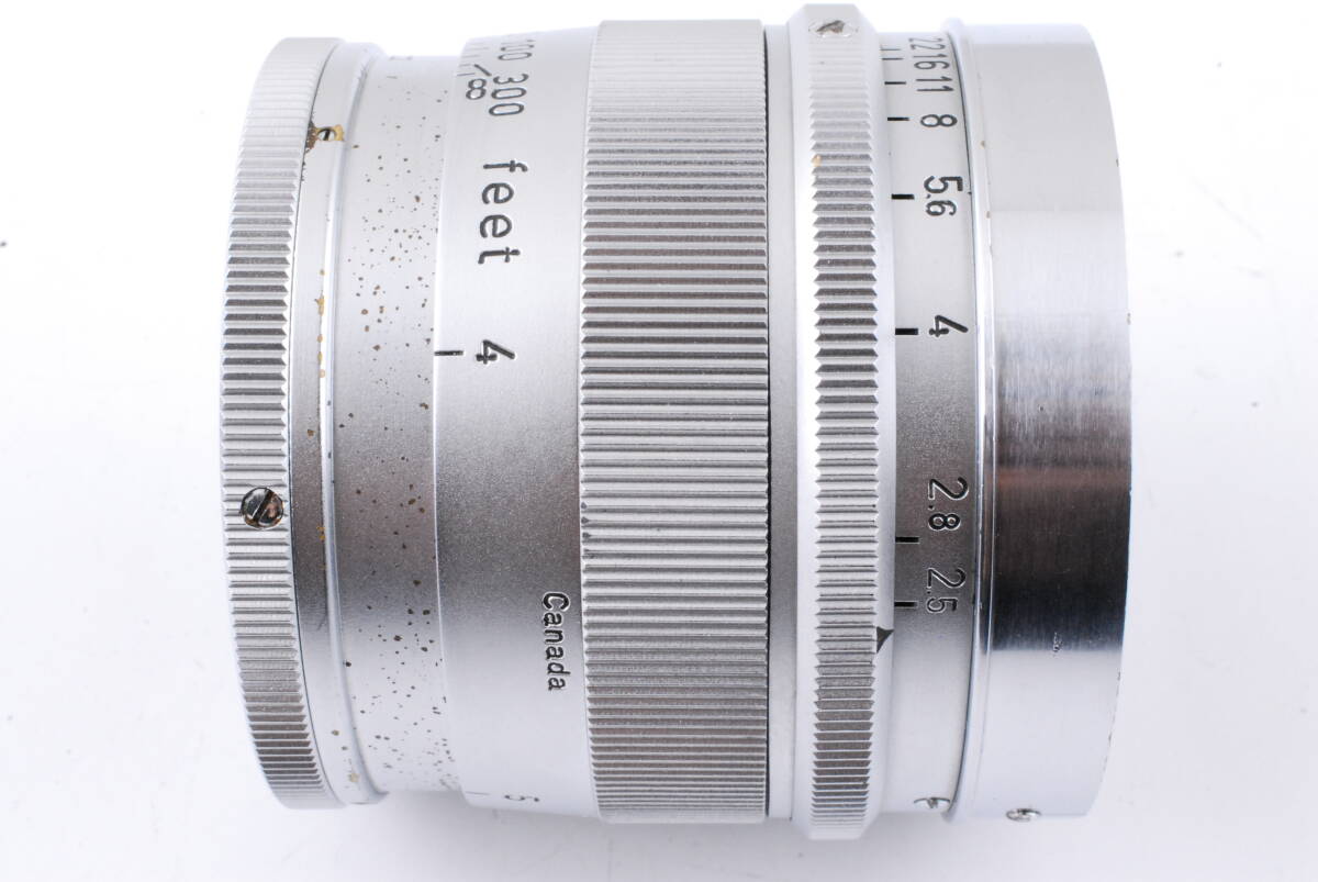 [Good product, guaranteed, operation confirmed] Leica Ernst Leitz 12.5cm 125mm f/2.5 Hektor Canada Midland Visoflex Lens #Q8741 [s1170872713]