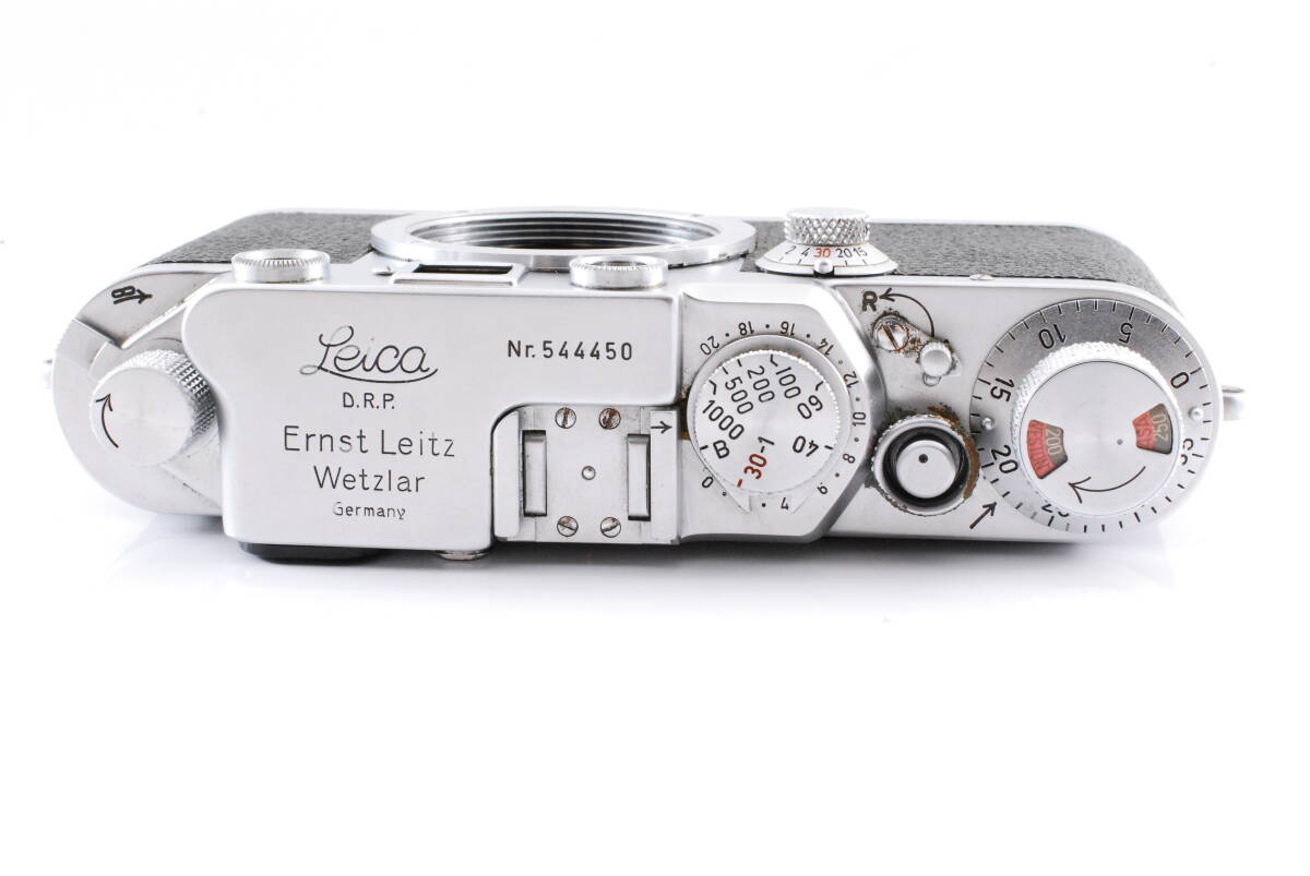Rare flat dial [Good condition, guaranteed, operation confirmed] Leica IIIF Rangefinder Leica range finder film camera S/N544xxx #Q8197 [h1170879630]