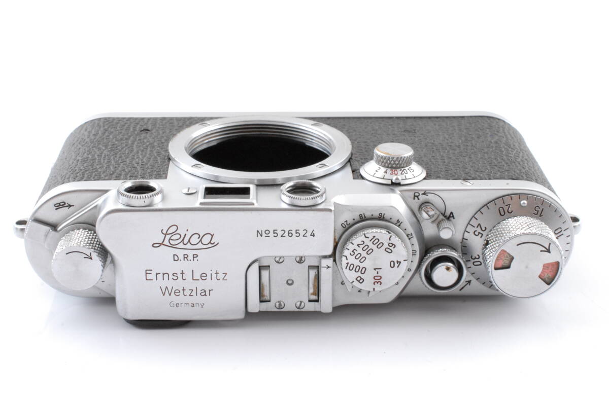 Rare [Good Condition, Guaranteed, Operation Confirmed] Leica IIIF Rangefinder S/N526xxx Leica Rangefinder Film Camera Flat Dial #Q8196 [t1170864370]