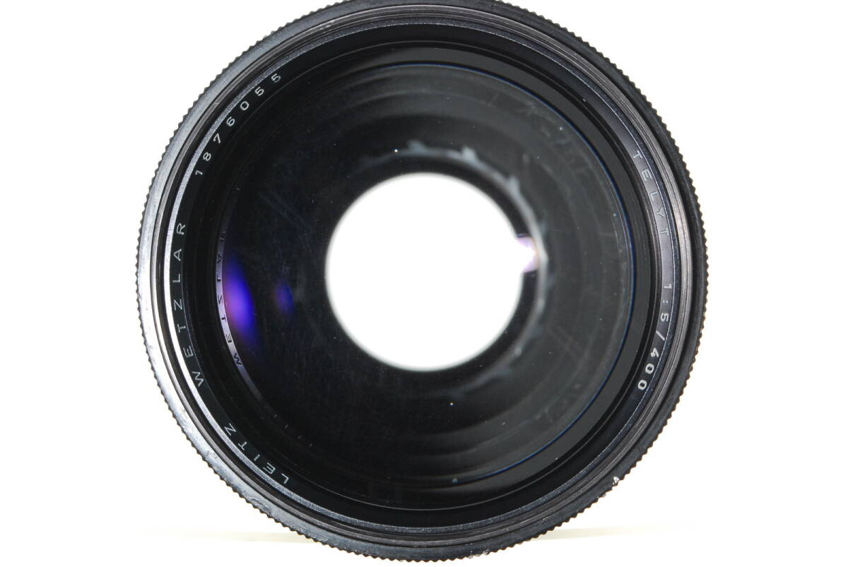 [Good condition, guaranteed, operation confirmed] Leica For Terito M 400mm f/5 Lens Visoflex Accessories Case etc. #Q9327 [g1177550621]