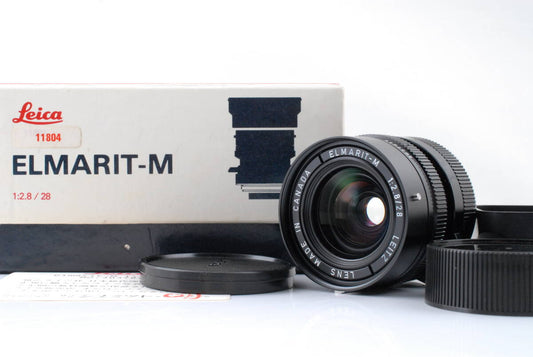 [Good product, guaranteed, operation confirmed] Leica ELMARIT Leitz Canada 28mm f/2.8 Ver.2 2nd Wide Lens Elmarit Lights Canada Wide Angle Lens #Q8748 [b1181278815]