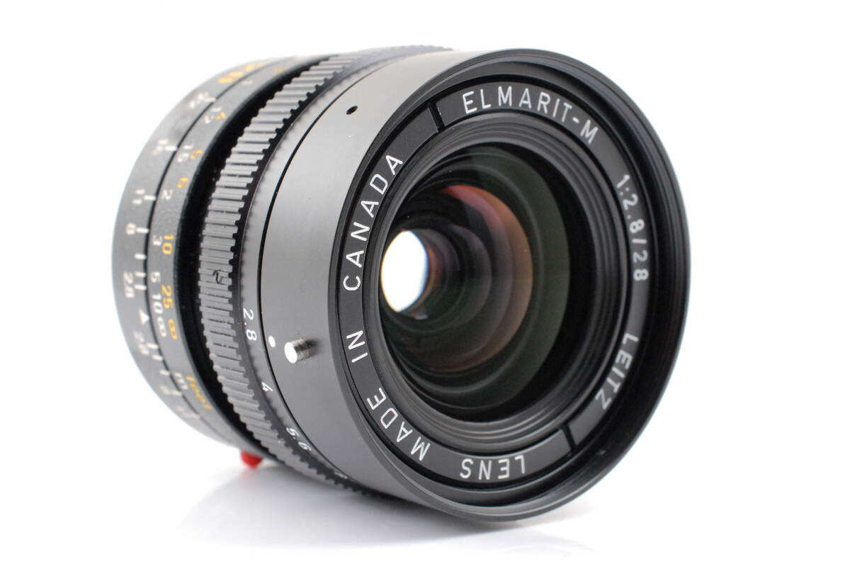 [Good product, guaranteed, operation confirmed] Leica ELMARIT Leitz Canada 28mm f/2.8 Ver.2 2nd Wide Lens Elmarit Lights Canada Wide Angle Lens #Q8748 [b1181278815]